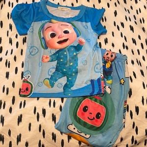 Cocomelon pajamas size 2T